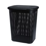 Kosz na bieliznę 50 l WILLOW czarny