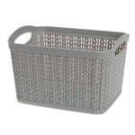 Koszyk prostokątny M 3,3 l WILLOW szary jasny