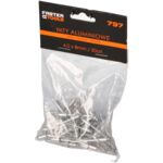 Nity aluminiowe 4,0 x 8 mm 50 sztuk FASTER TOOLS