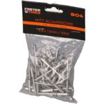 Nity aluminiowe 4,8 x 15 mm 50 sztuk FASTER TOOLS