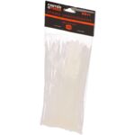 Komplet opasek samochodowych białych 160 x 2,5 mm FASTER TOOLS