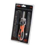 Wkrętak końcówka gięta z bitami - zestaw 28cz. FASTER TOOLS