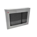 Zestaw ręczników łazienkowych Diamond 50 x 90 + 70 x 140 Antracyt bawełna TEXPOL