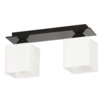 Lampa sufitowa Floki 2 czarna Lampex