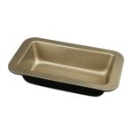 Blacha nieprzywieralna CHARLOTTE 21 x 11 x 5 cm czarno-złota