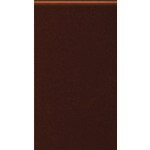 Parapet szkliwiony 245 x 135 x 13 mm brązowy