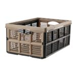 Kosz składany 32 l beżowy