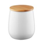 Pojemnik na płatki kosmetyczne BEVERLY biały