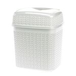 Kosz uchylny 5 l WILLOW biały