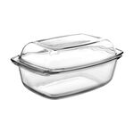 Naczynie żaroodporne  TERMICA prostokątne 5,1 l z przykrywką
