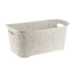 Kosz na pranie FANCY kremowy