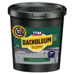 Masa asfaltowa do renowacji dachów Dacholeum 9 kg Tytan