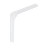 Wspornik stalowy mały WSM 130 biały VELANO