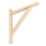Wspornik drewniany wzmocniony WDW 320 buk VELANO