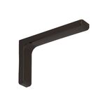 Wspornik z osłoną plastikową WSPP 180 brązowy VELANO