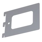 Wspornik do książek jednorzędowy WKS 3 szary VELANO