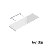 Półka BI high gloss FSG795/235 795x235 biały