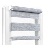 Roletka mini KLIK DN 32 - 73 x 150 cm, przecierany jasnoszary