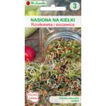 Nasiona na kiełki rzodkiewka i soczewica I-XII W.Legutko