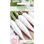 Rzodkiewka Sopel Lodu wrzecionowata biała W.Legutko