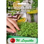 Bazylia cytrynowa Mrs Burns Microgreens W.Legutko
