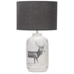 Lampka gabinetowa WALIA 2 42 cm 1x60W E27 srebrna