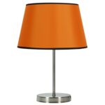 Lampka gabinetowa PABLO 1x60W E27 pomarańczowy