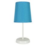 Lampka GALA 1x40W E14 niebieska W KROPKI
