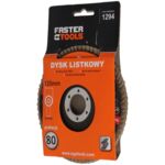 Dyski listkowy 125 mm 80 gr FASTER TOOLS