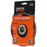 Dyski listkowy 125 mm 100 gr FASTER TOOLS
