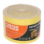 Papier ścierny 120 g 50 m FASTER TOOLS