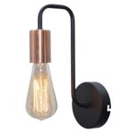 Kinkiet HERPE 1x60W E27 czarny CANDELLUX