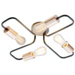 Lampa HERPE AMPLA 4x60W E27 czarny CANDELLUX