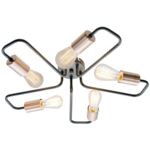 Lampa HERPE AMPLA 5x60W E27 czarny CANDELLUX