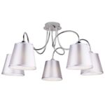 Lampa wisząca LUK 5x40W E14 chrom CANDELLUX