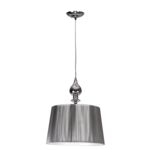 Lampa wisząca GILLENIA 1x60W E27 srebrna CANDELLUX