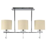 Lampa ESTERA AMPLA 3x40W E14 chrom CANDELLUX