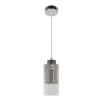 Lampa wisząca LIBANO 10 1x60W E27 srebrny CANDELLUX
