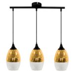 Lampa wisząca CELIA 3x60W E27 złoty CANDELLUX