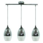 Lampa wisząca CELIA 3x60W E27 srebrny CANDELLUX
