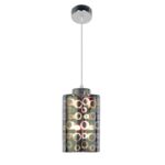 Lampa wisząca NOCTURNO 12 1x40W E27 chrom CANDELLUX