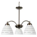 Lampa wisząca ULI 3x60W E27 satyna CANDELLUX