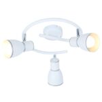 Spirala FIDO 3x40W E14 biały+chrom CANDELLUX
