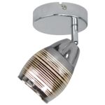 Kinkiet MILTON 1x10W E14 LED chrom CANDELLUX