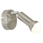 Kinkiet ARC 1x40W E14 satyna nikiel CANDELLUX