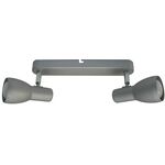 Listwa PICARDO 2x40W E14 szaro-srebrny CANDELLUX