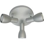 Plafon PICARDO 3x40W E14 szaro-srebrny CANDELLUX