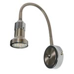 Kinkiet na wysięgniku ARKON GU10 1x50W satyna nikiel +chrom bez żarówek CANDELLUX