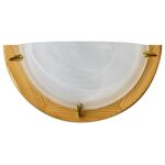 Plafon DUNA 1/2 sosna ALABASTER 1x60W CANDELLUX