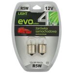 Zestaw żarówek samochodowych R5W 12V 5W BA15s 4CAR